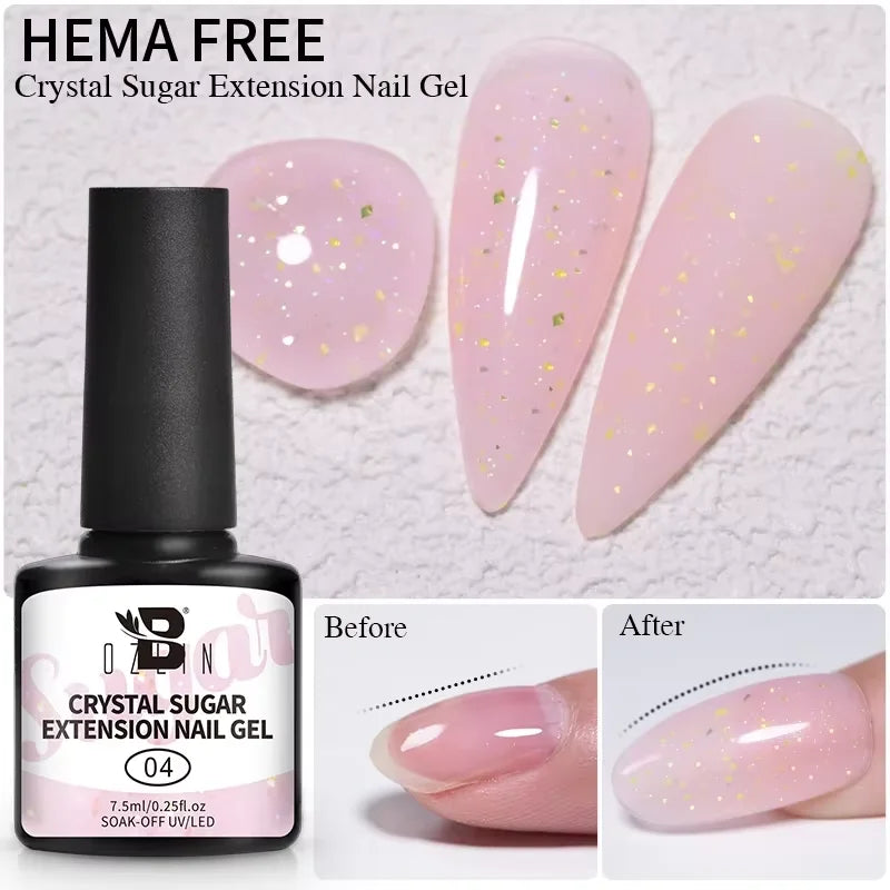 AWStorG 15ml One Step Gel Polish 9 In 1 Diamond Top Coat  Reinforce Long Lasting UV Soak Off Gel Varnish High Light Nail Art