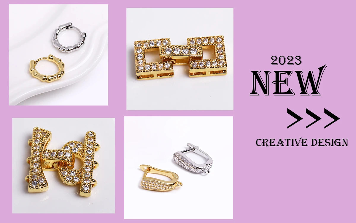 4MM 18K Gold Plated Flower Cup Pearl Pendant Mounting Connectors With Cap And Peg For DIY Jewelry Making Accessories Wholesale