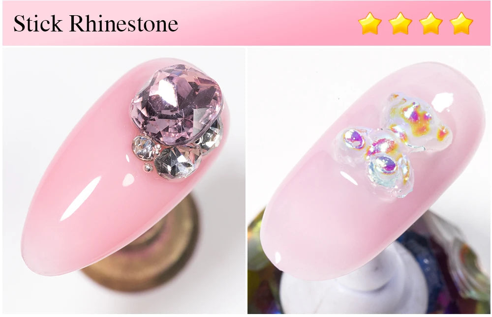 AWStorG 15ml One Step Gel Polish 9 In 1 Diamond Top Coat  Reinforce Long Lasting UV Soak Off Gel Varnish High Light Nail Art