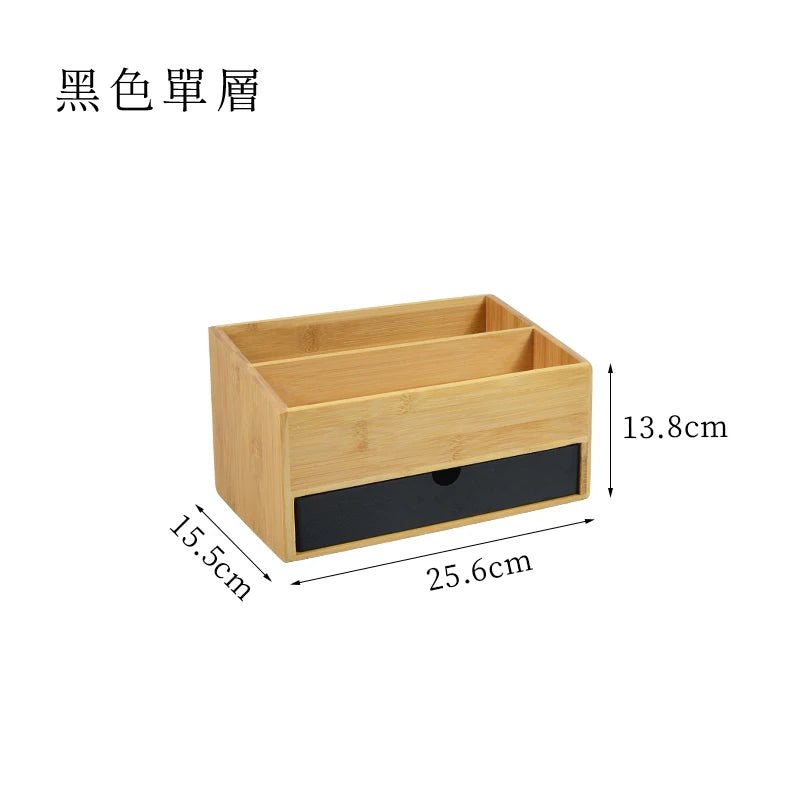 【Zhubai Home】Japanese Desktop Cosmetics Lipstick Jewelry Storage Box Drawer Dressing Table Skin Care Finishing