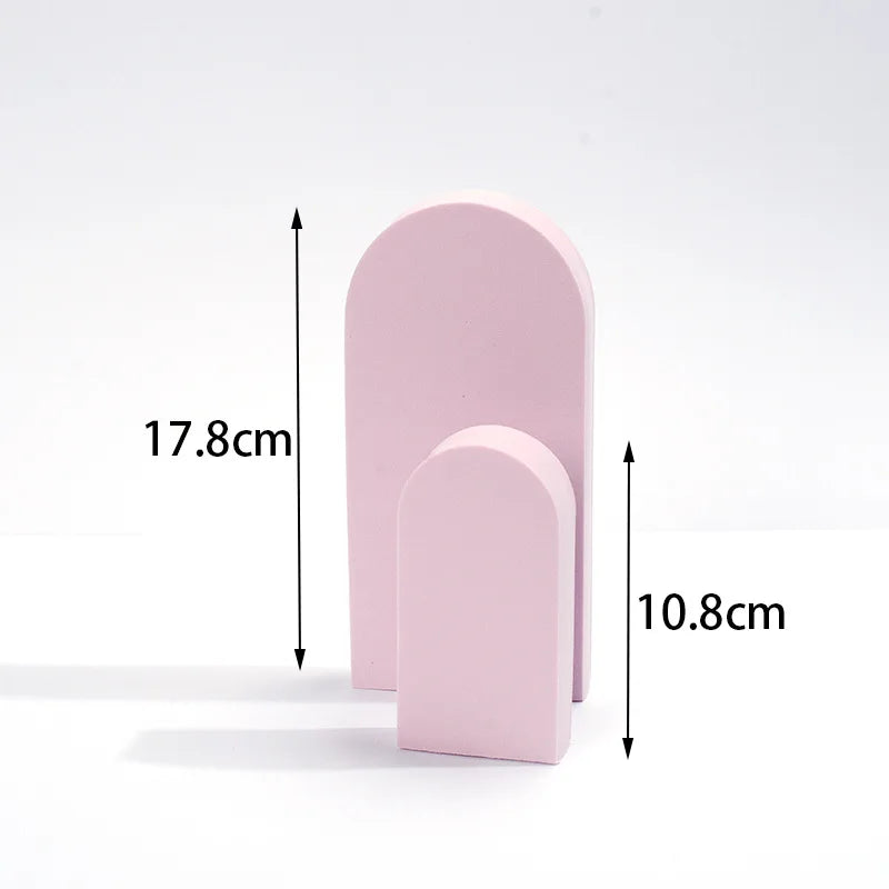 Ins Photography Accessories Geometric Cube Kits Background  Art Photo Props for Lipstick Jewelry Toy Skincare Beauty products