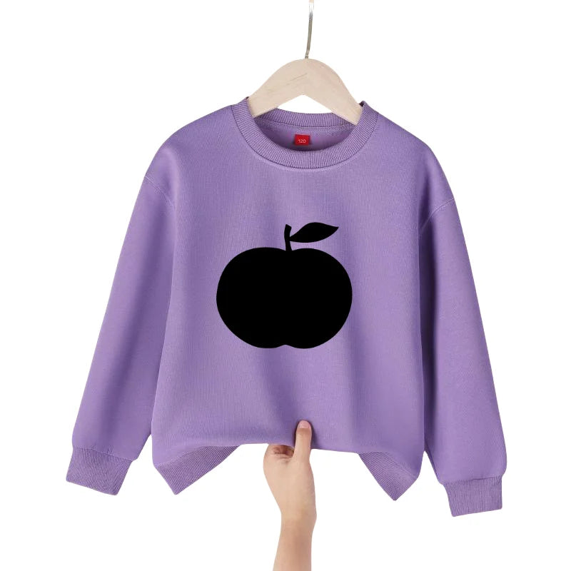 Boys Graphic Sweatshrits 2025 Spring Cotton Tops for Girls Long Sleeve Children Pullovers Cartoon Toddler Outerwear Kids Hoodies